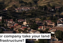 Meeting data center power demands will mean building more transmission lines and acquiring more land to put them on. These lines are in California. Justin Sullivan/Getty Images